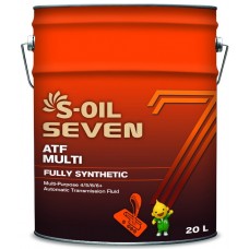 Олива трансмісійне синтетичне S-OIL SEVEN ATF MULTI, 20л купити в Україні