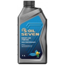 Олива трансмісійне S-OIL SEVEN GEAR LSD 75W90, 1л купити в Україні