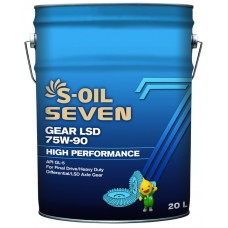 Олива трансмісійне S-OIL SEVEN GEAR LSD 75W90, 20л купити в Україні