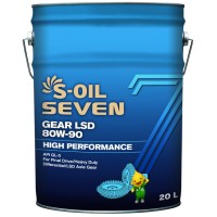 Олива трансмісійне S-OIL SEVEN GEAR LSD 80W90, 20л купити в Україні