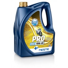 Олива моторне для  4-х тактных двигателей мотоциклов NESTE Pro Bike 10W-40, 4л (117045)