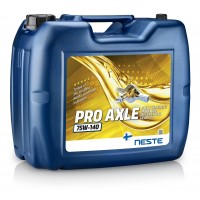 Олива трансмісійне синтетичне NESTE Pro Axle 75W140, 20л (215020)