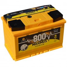 Акумулятор автомобільний Kainar 77Ah MAXIMUS Premium (+/-) EN800 (5777602)