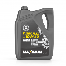 Олива моторне Maximum Turbo-Max 10W40 CI-4/SL, 7л (TurboMax10W40CI4SL7л)