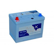 Акумулятор автомобільний 75Ah MAX DRIVE ASIA SMF (+/-) EN720 N50 (5758002)