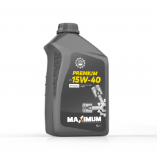 Олива моторне Maximum Premium 15W40 SG/CD, 1л (Premium15W40SGCD1л)
