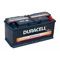 Акумулятор автомобільний 105Ah Duracell Extreme AGM (-/+) EN950 (DE105AGM)
