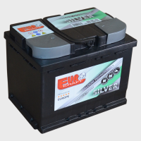 Акумулятор автомобільний Monbat 60Ah EUROKRAFT  SILVER (+/-) низкий EN560 (5608202)