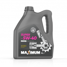 Олива моторне Maximum Super 5W40 SN/CF, 4л (Super5W40SNCF4л)