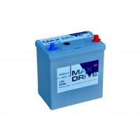 Акумулятор автомобільний 42Ah MAX DRIVE ASIA SMF (-/+) EN350 B19 (5428004)