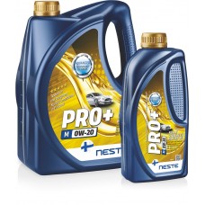 Олива моторне синтетичне NESTE Pro+ M 0W-20, 5л(4+1) (118641)
