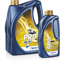 Олива моторне синтетичне NESTE  Pro 0W40, 5л(4+1) (116841)