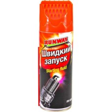 Быстрый запуск двигателя RUNWAY Starting Fluid , 400мл (RW6087) купити в Україні