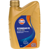 Трансмісійна олія Gulf Syngear FE 75W-80, 1л (SYNGEAR FE 75W80 GL4 1L)