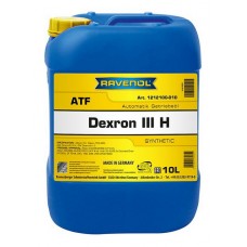 Олива трансмісійне синтетичне RAVENOL ATF DEXRON III H, 10л (ATFDEXRONIIIH10L) купити в Україні