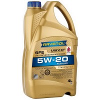Олива моторне синтетичне RAVENOL SFE 5W-20 4л (1111110004)