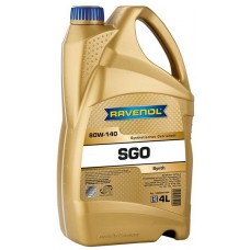 Олива трансмісійне синтетичне RAVENOL Getriebeoel SGO SAE 80W-140 GL-5, 4л (1222201004) купити в Україні