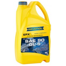 Олива трансмісійне мінеральне RAVENOL EPX SAE 90 GL-5, 4л (1223202004) купити в Україні