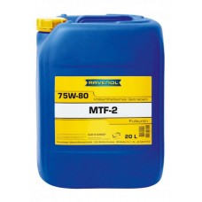 Олива трансмісійне синтетичне RAVENOL MTF-2 SAE 75W-80, 20л (1221103020) купити в Україні