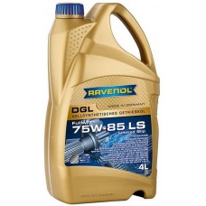 Олива трансмісійне синтетичне RAVENOL DGL SAE 75W-85 GL-5 LS, 4л (1221107004) купити в Україні