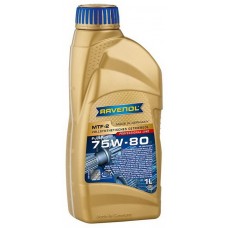 Олива трансмісійне синтетичне RAVENOL MTF-2 SAE 75W-80, 1л (1221103001) купити в Україні