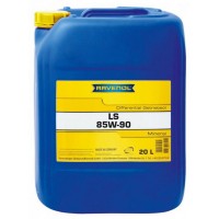 Олива трансмісійне мінеральне RAVENOL Sperrdiff. Hyp. Getr.öl LS SAE 85W-90 GL-5, 20л (1223301020) купити в Україні