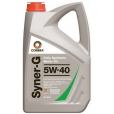 Олива моторне синтетичне COMMA SYNER-G 5W-40 5л (SYN5L) купити в Україні цена