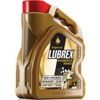 Олива моторне напівсинтетичне LUBREX MOMENTA NANO 10W-40 (1111717/005), 5л