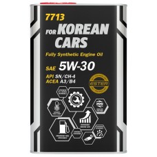 Олива моторне синтетичне MANNOL 7713 O.E.M. for Korean cars 5W-30, 1л купити в Україні цена