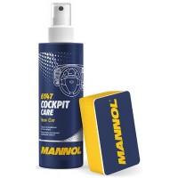 Средство для чистки пластика MANNOL Cockpit Care + губка,салфетка 6147, 250мл купити в Україні