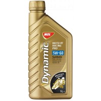 Олива моторне синтетичне MOL Dynamic Moto 4T Racing PRO 5W-60, 1л (13301130) купити в Україні цена