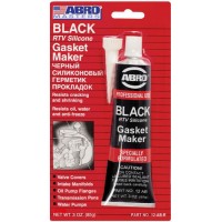 Герметик прокладок ABRO 12-AB CH Black RTV Silicone черный, 85г купити в Україні