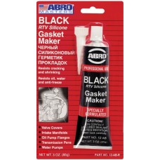 Герметик прокладок ABRO 12-AB CH Black RTV Silicone черный, 85г купити в Україні