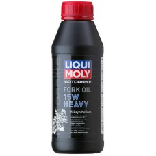 Олива для амортизаторів синтетичне LIQUI MOLY 1524 Mottorad Fork Oil Heavy SAE 15W, 500мл купити в Україні