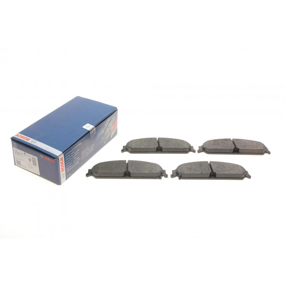 0 986 494 483 BOSCH Комплект гальмівних колодок дисковий гальм