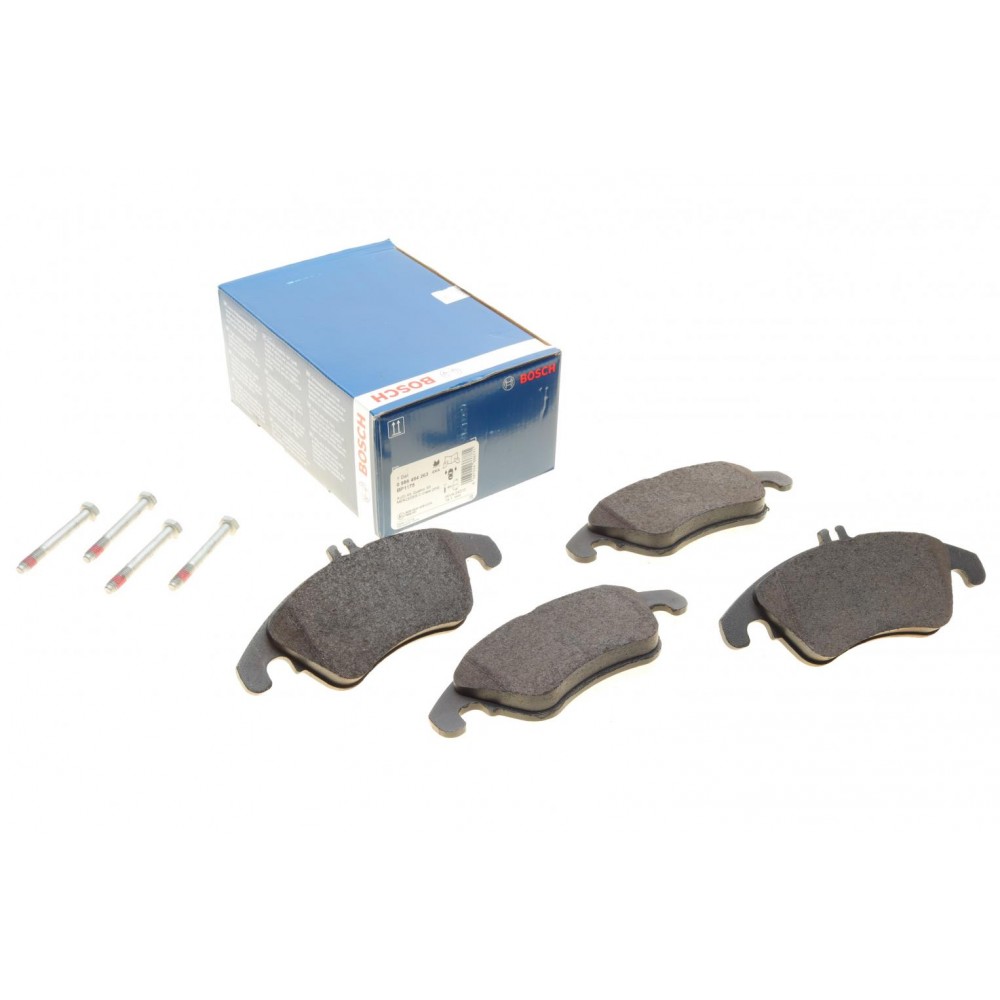 0 986 494 263 BOSCH Комплект гальмівних колодок дисковий гальм