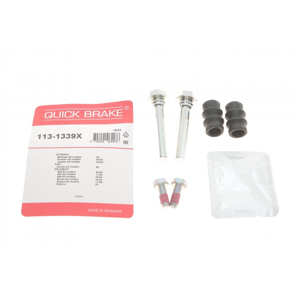 113-1339X QUICK BRAKE Комплект напрямної гільзи