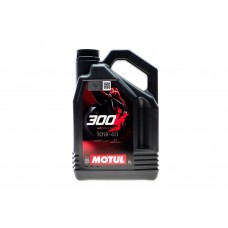 Олива моторне 100% синтетичне эстеровое MOTUL 300V 4T Factory Line Road Racing 10W-40, 4л (836141) (104121)