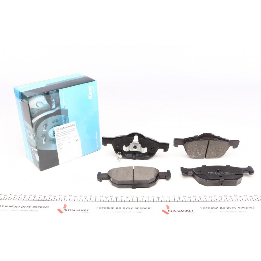 KBP-2043 KAVO PARTS КомплеК т гальмівних колодок, дискове гальмо