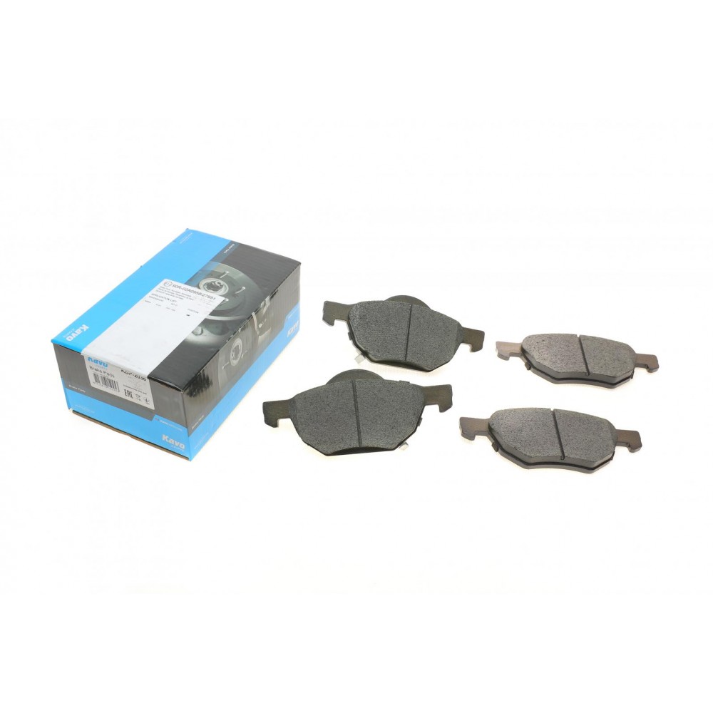 KBP-2036 KAVO PARTS Комплект гальмівних колодок дисковий гальм