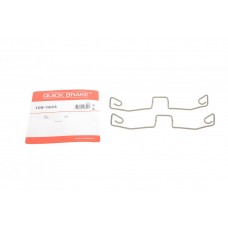 109-1633 QUICK BRAKE Комплектуючі колодки дискового гальма