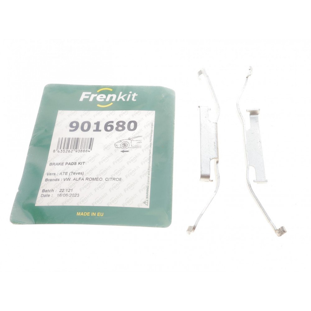 901680 FRENKIT Комплектуючі колодки дискового гальма
