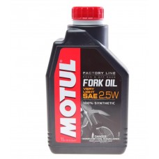 Вилочное олива 100% синтетичне MOTUL Fork Oil Very Light Factory Line SAE 2,5W, 1л (821901) (105962) купити в Україні