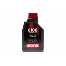 Олива моторне синтетичне MOTUL 6100 Syn-clean FE SAE 5W30 1л (841711)