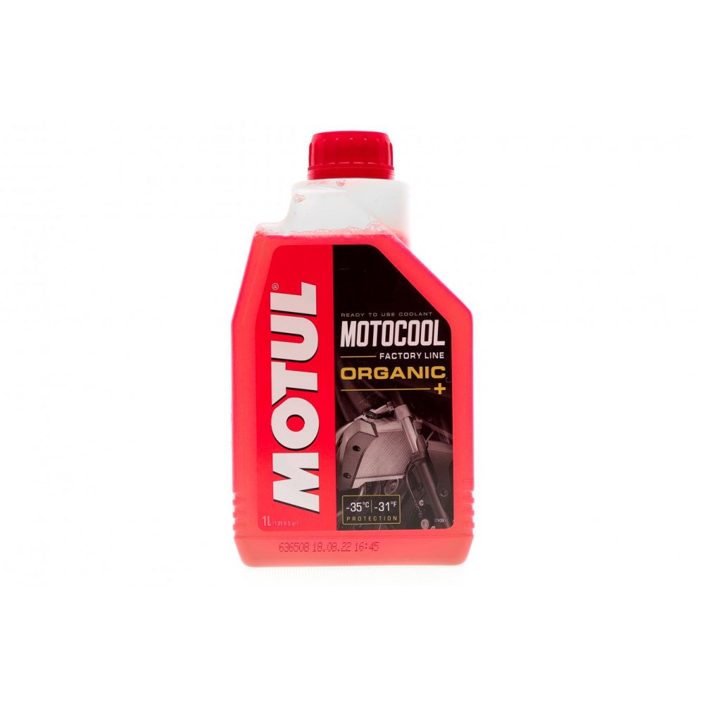 Антифриз для мотоциклов MOTUL Motocool Factory Line -35°C, красный, 1л (818501) (111034) купити в Україні цена