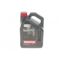 Олива моторне 100% синтетичне MOTUL SPECIFIC VW 504 00 507 00 0W-30, 5л (838651) (107050)