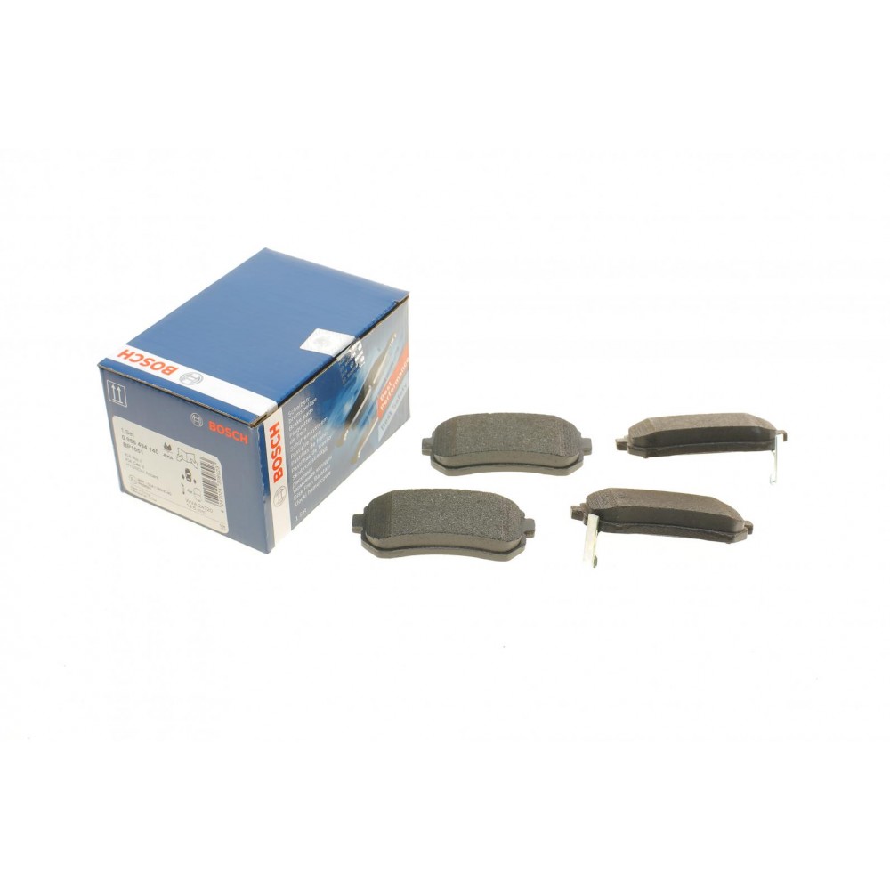 0 986 494 140 BOSCH Комплект гальмівних колодок дисковий гальм