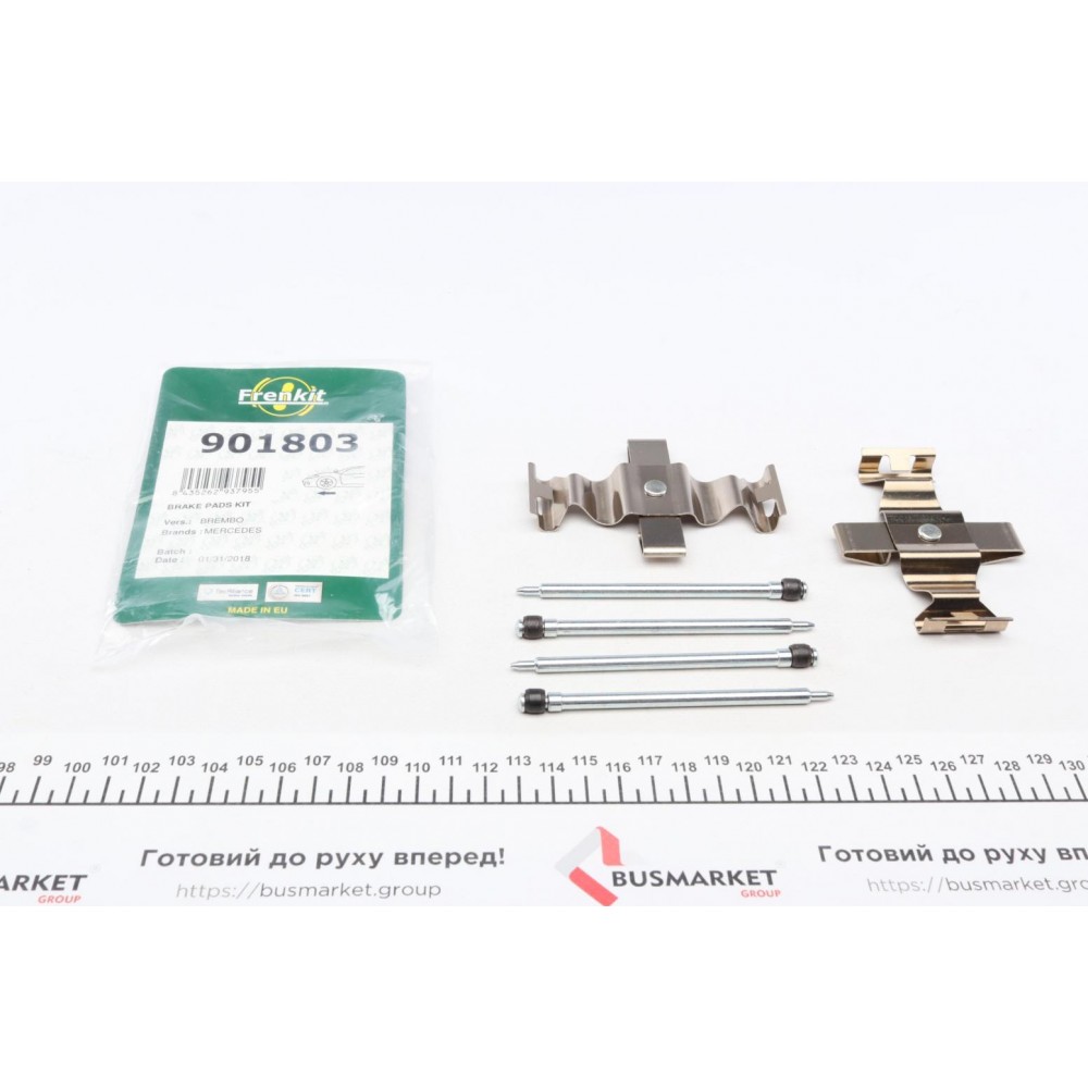 901803 FRENKIT Комплектуючі колодки дискового гальма