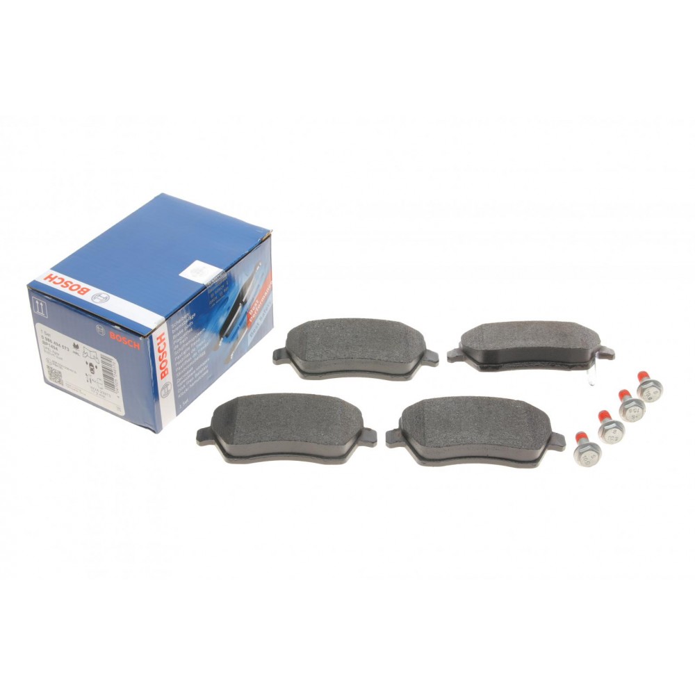 0 986 494 573 BOSCH Комплект гальмівних колодок дисковий гальм