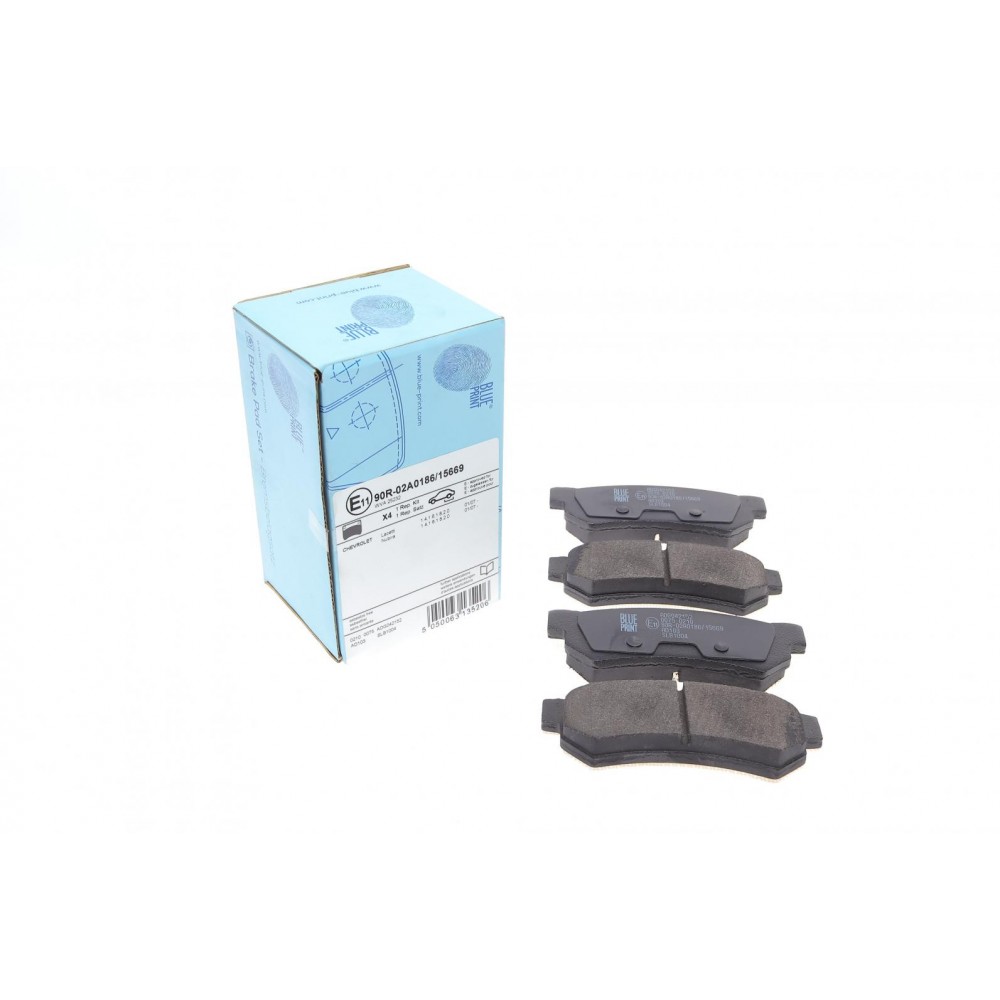 ADG042152 BLUE PRINT Комплект гальмівних колодок дисковий гальм
